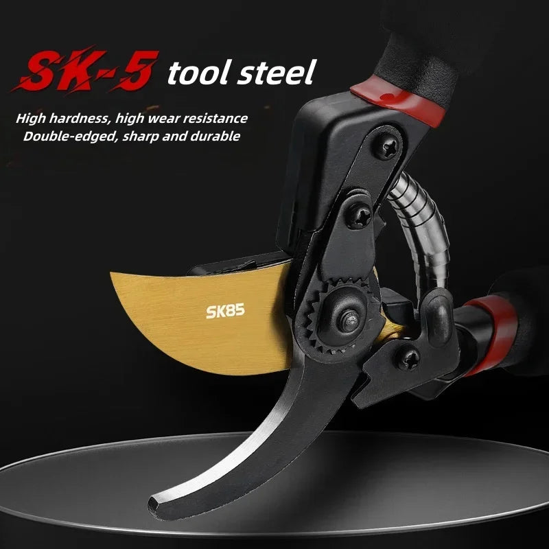 Garden Pruning Shears Plant Trim Horticulture Hand Pruner Shrub Garden Scissor Orchard Branch Shear Professional Pruning Tool