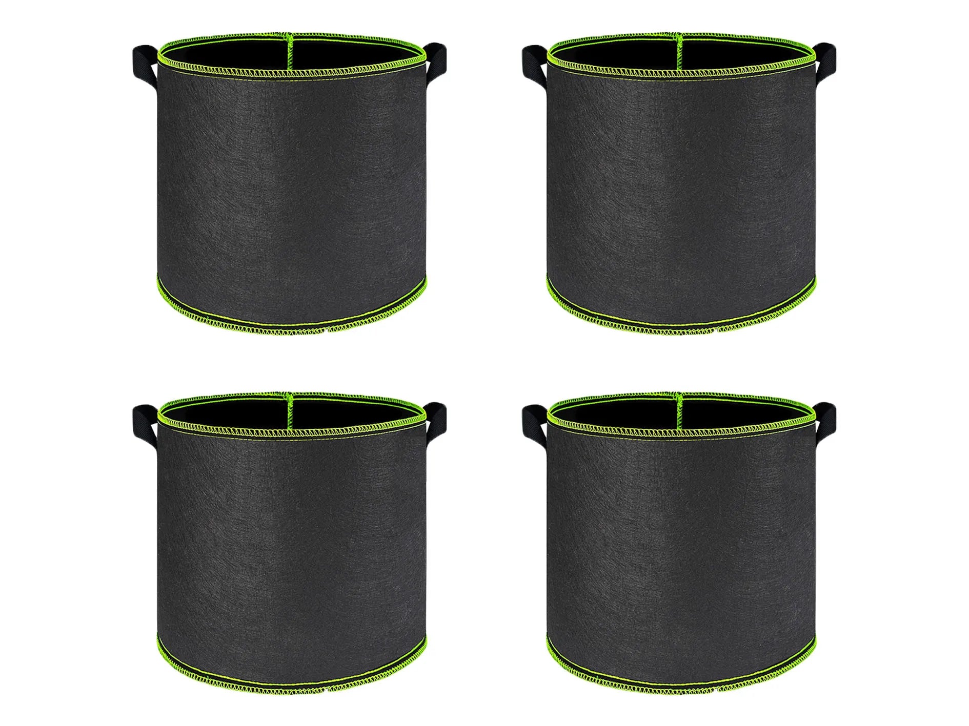 Vegetable/Flower/Plant Grow Bags 2/3/5/7/10 Gallon Thickened Non-Woven Grow Bags Aeration Fabric Pots with Handles Flower Pot